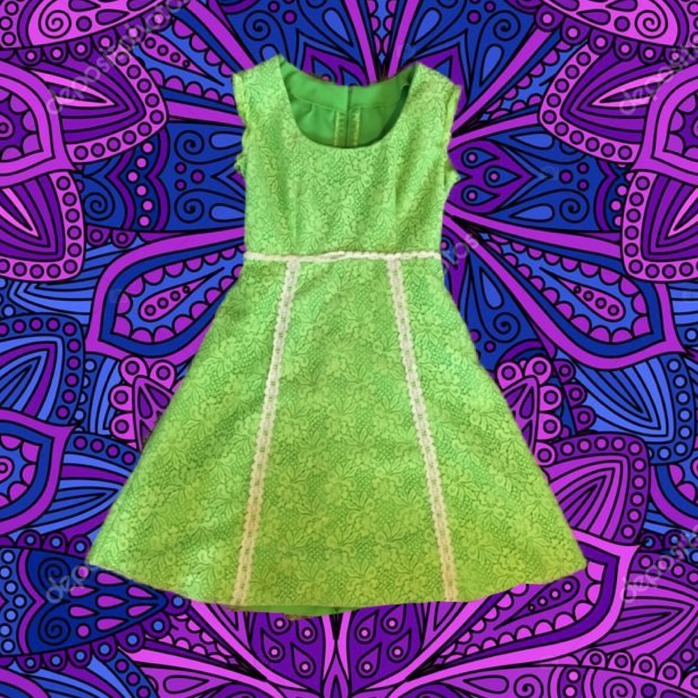 1960s Vintage Green Dress 💚